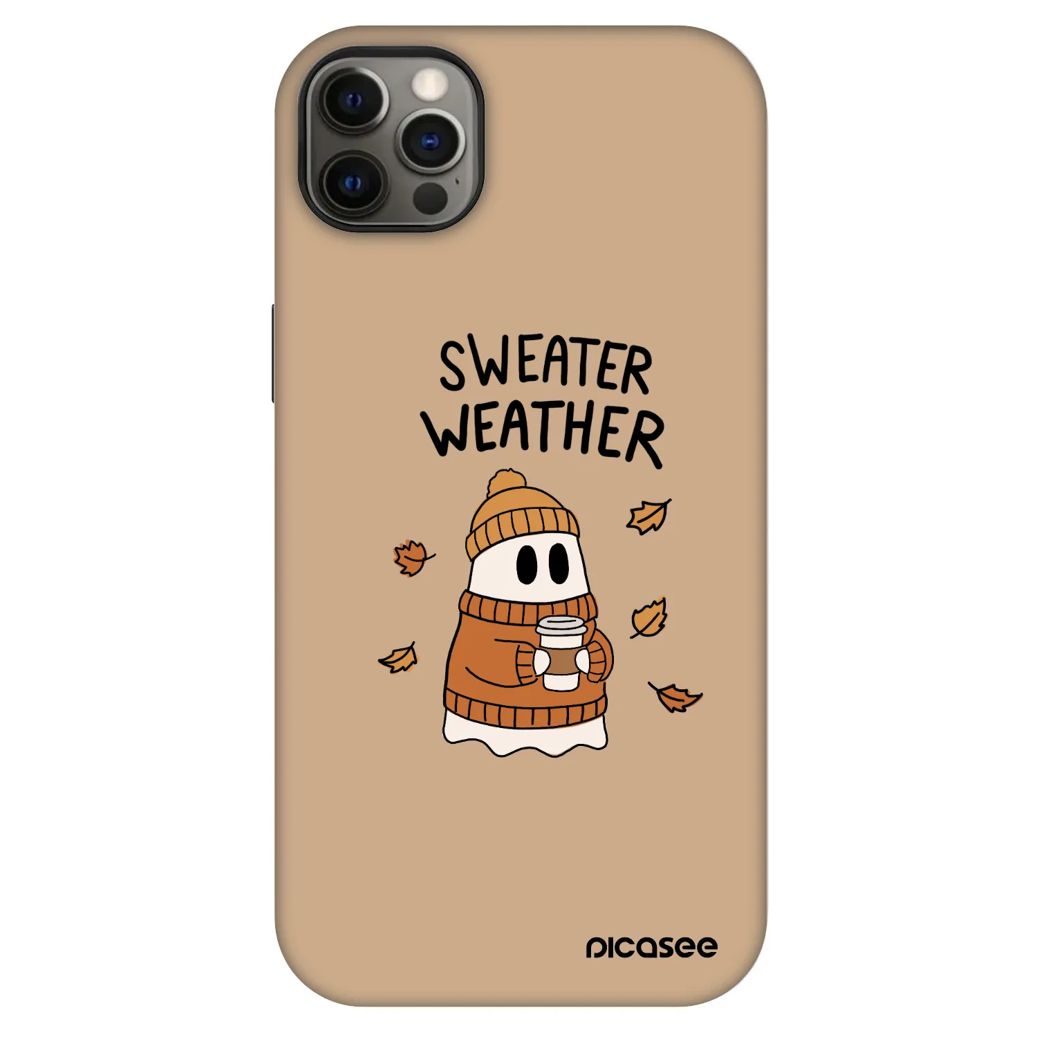 Picasee Fashion Case MagSafe Apple iPhone 12 Pro Max - Sweater ghost