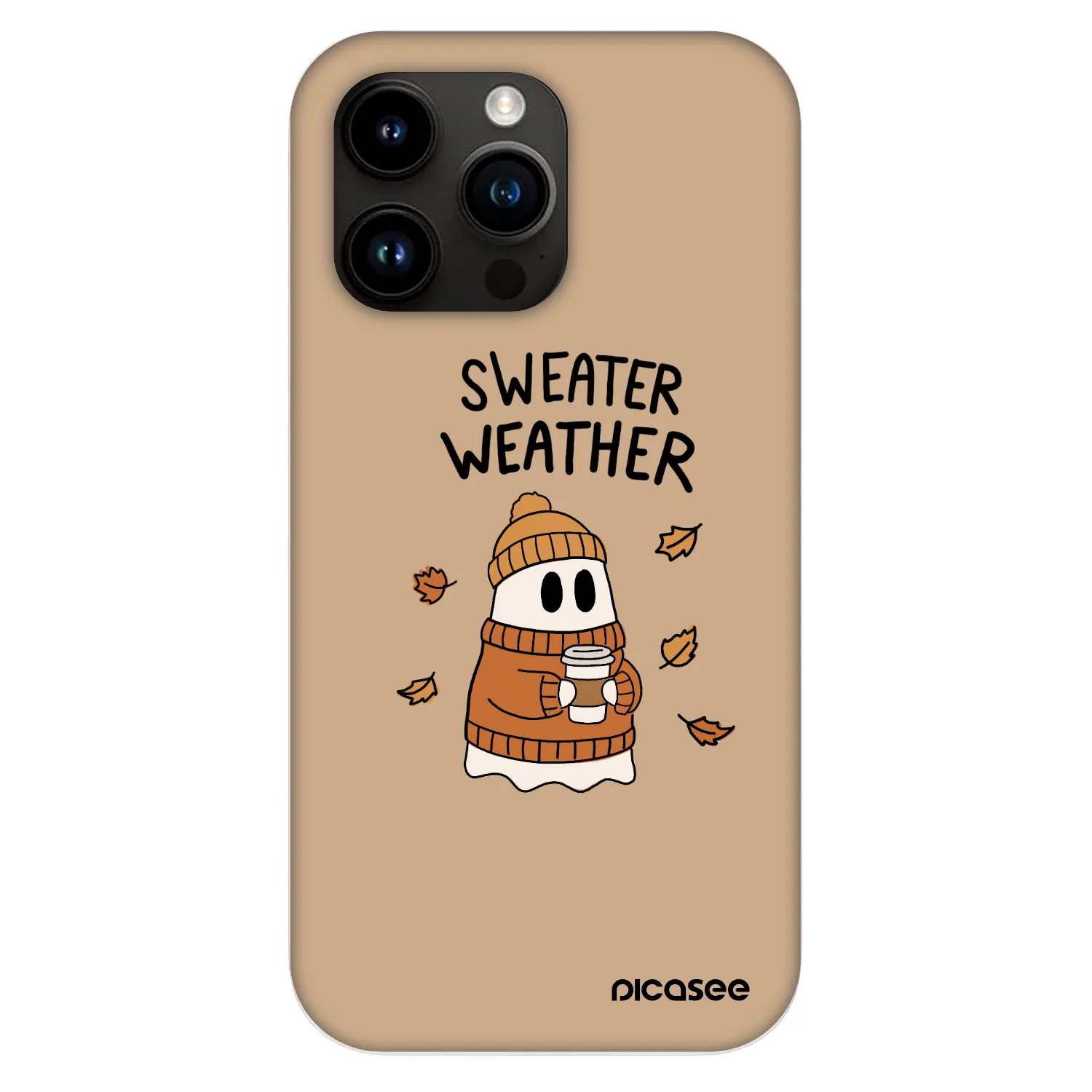 Picasee Fashion Case MagSafe Apple iPhone 13 Pro - Sweater ghost