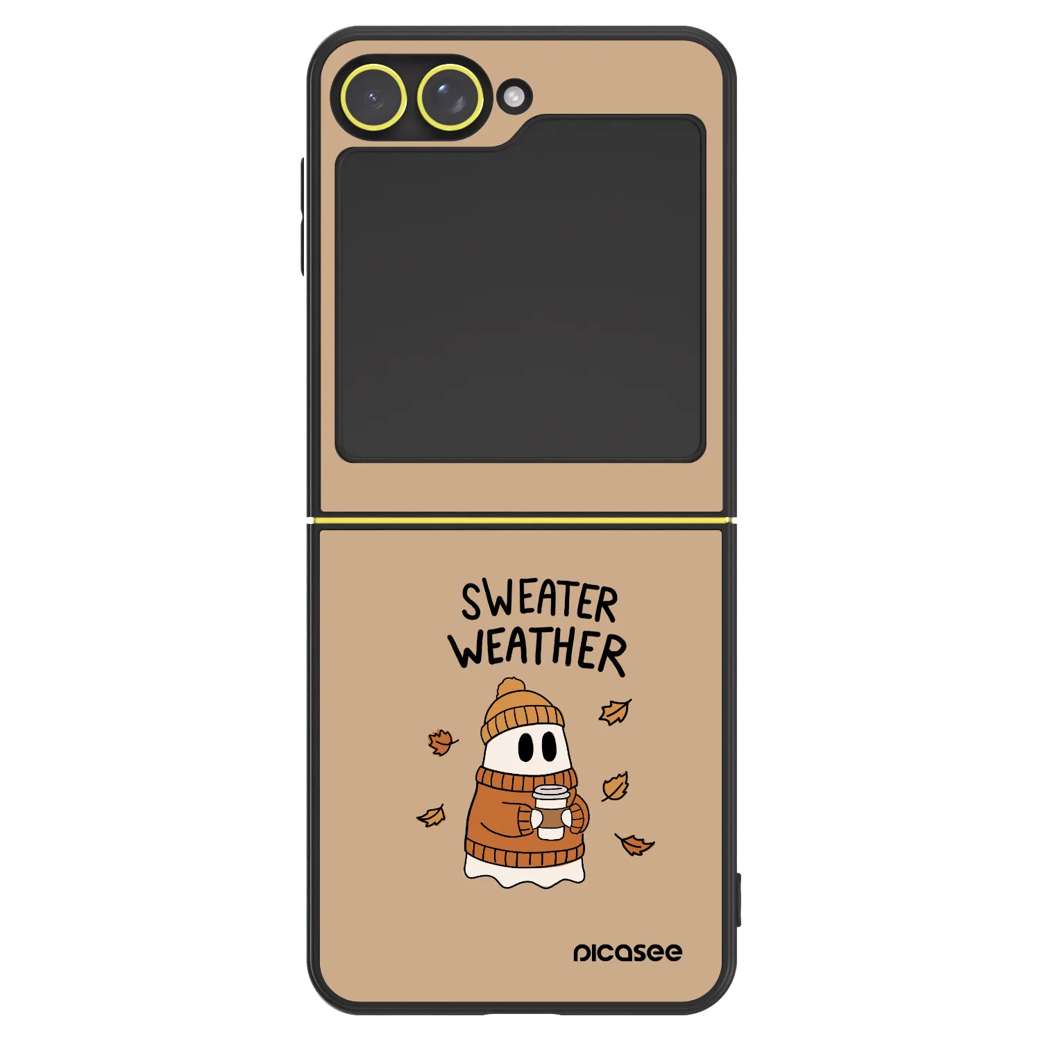 Picasee ULTIMATE CASE pro Samsung Galaxy Z Flip7 FE 5G - Sweater ghost