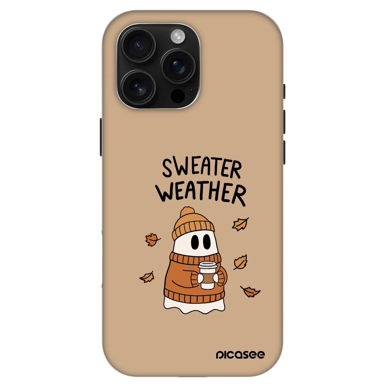 Picasee Fashion Case MagSafe Apple iPhone 16 Pro Max - Sweater ghost