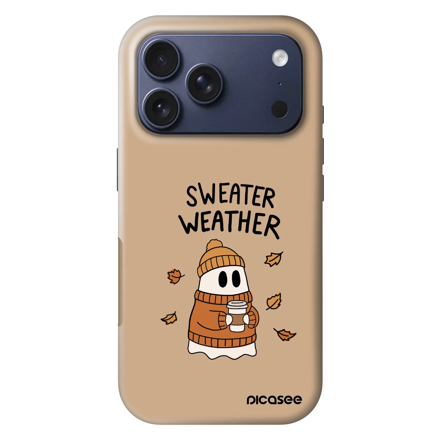 Picasee Fashion Case MagSafe Apple iPhone 17 Pro - Sweater ghost