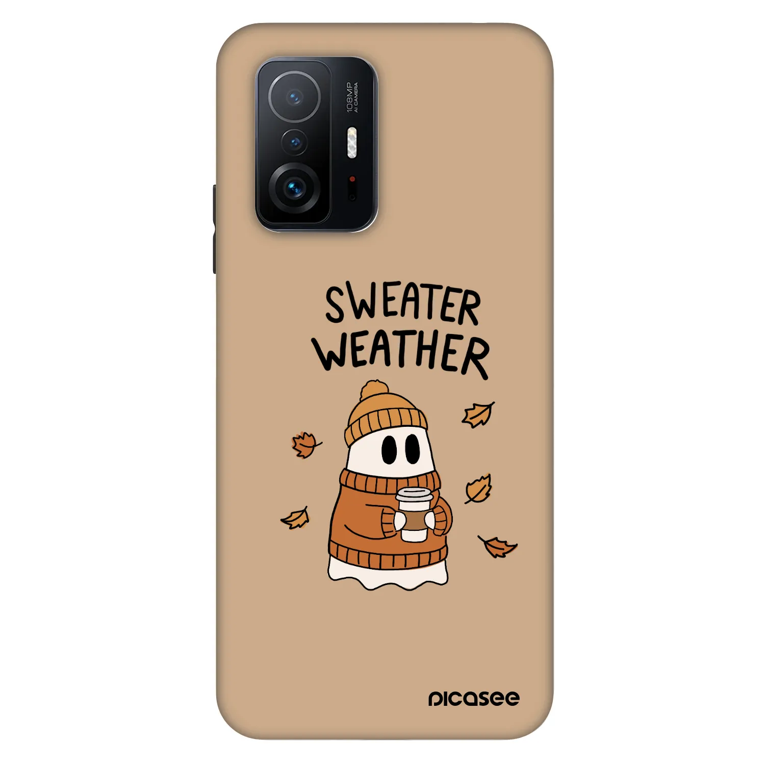 Picasee Fashion Case pro Xiaomi 11T - Sweater ghost