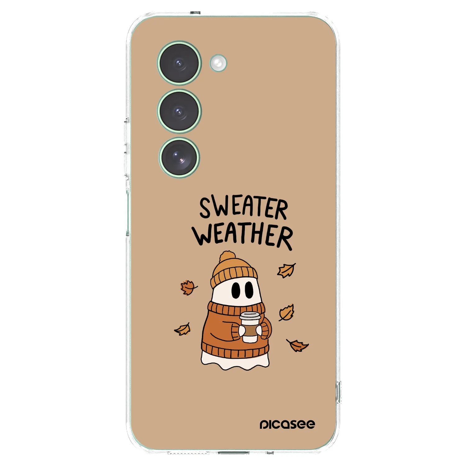 Picasee silikonový průhledný obal pro Xiaomi Redmi 15 5G - Sweater ghost