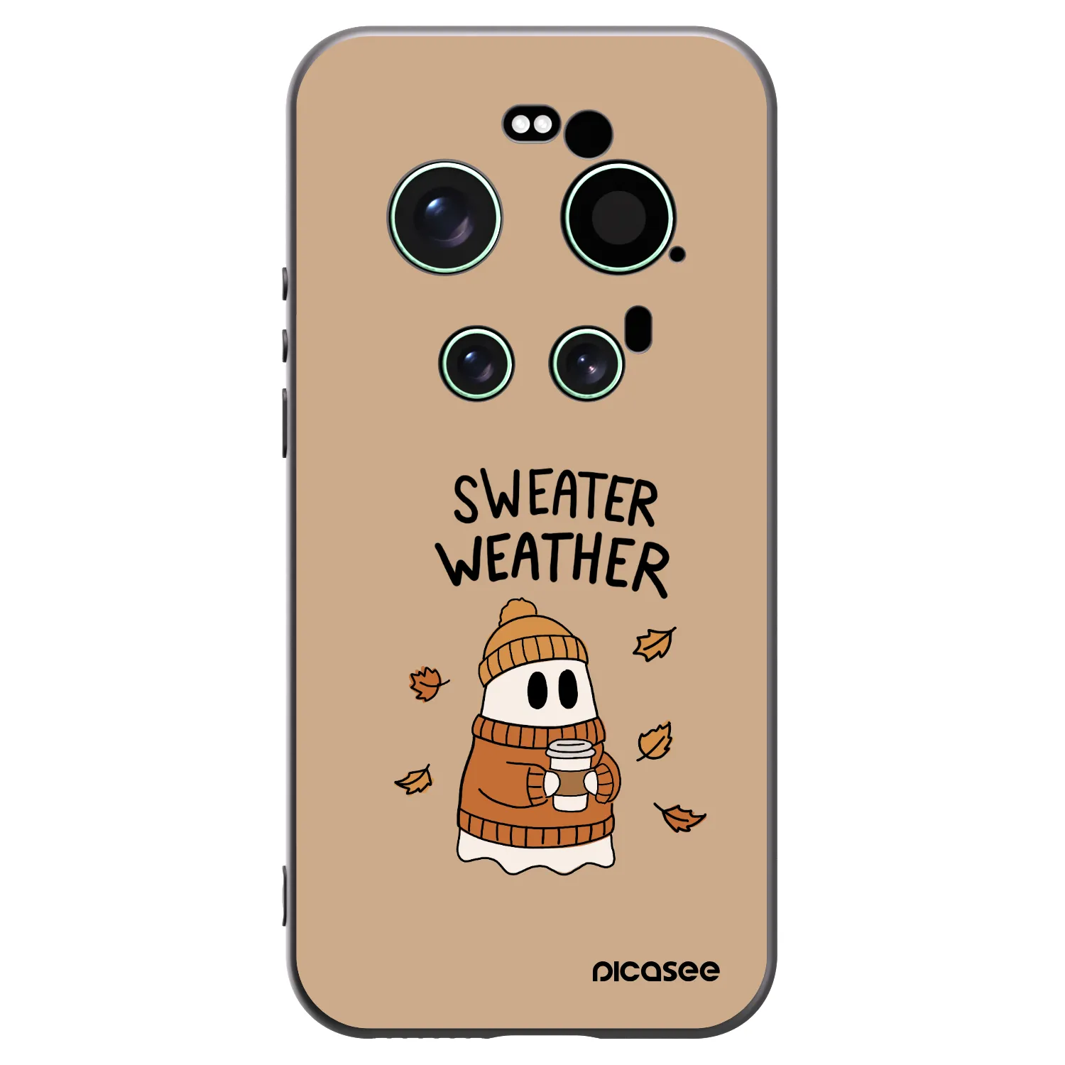Picasee silikonový černý obal pro Xiaomi 17 Ultra - Sweater ghost