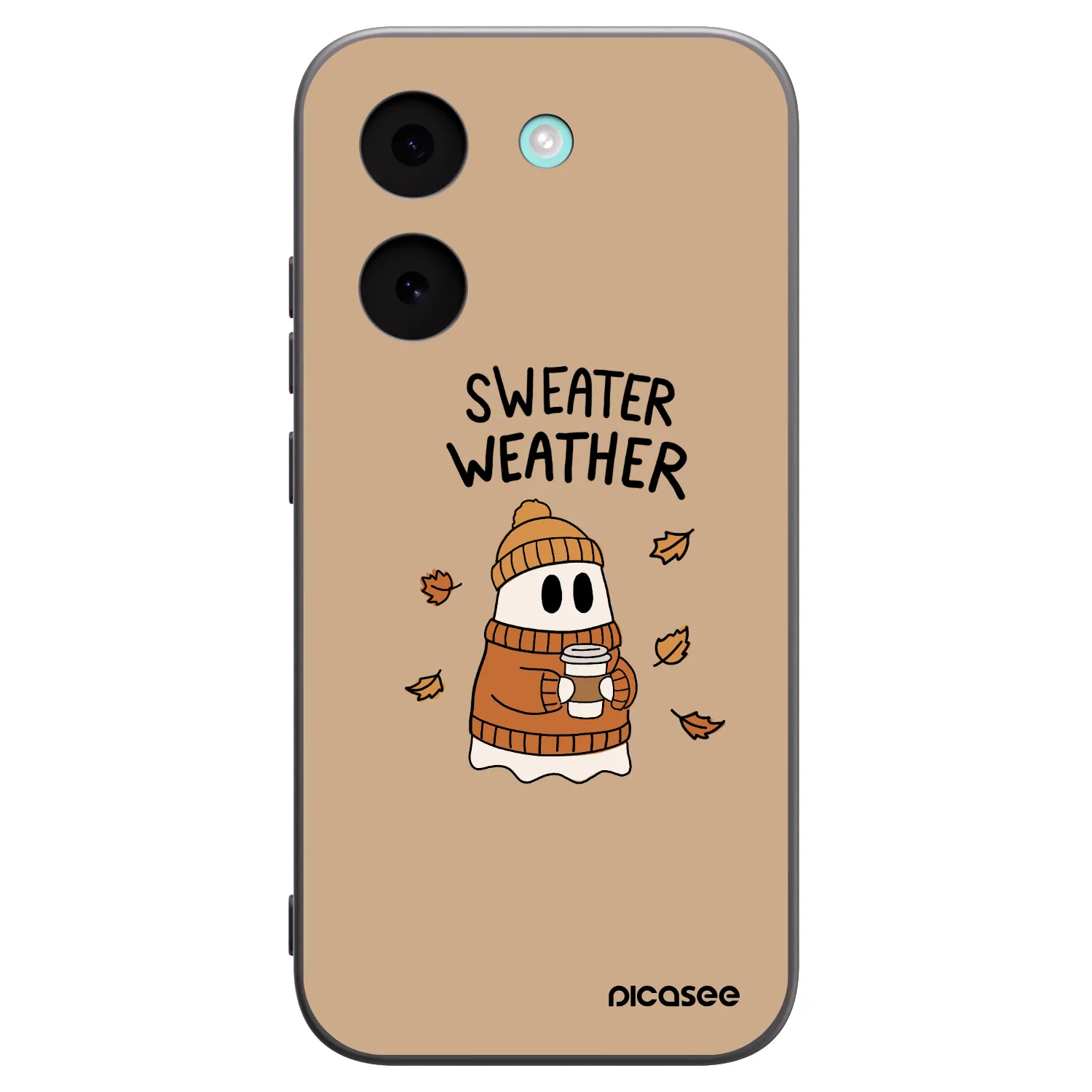 Picasee silikonový černý obal pro Xiaomi Poco X8 Pro - Sweater ghost