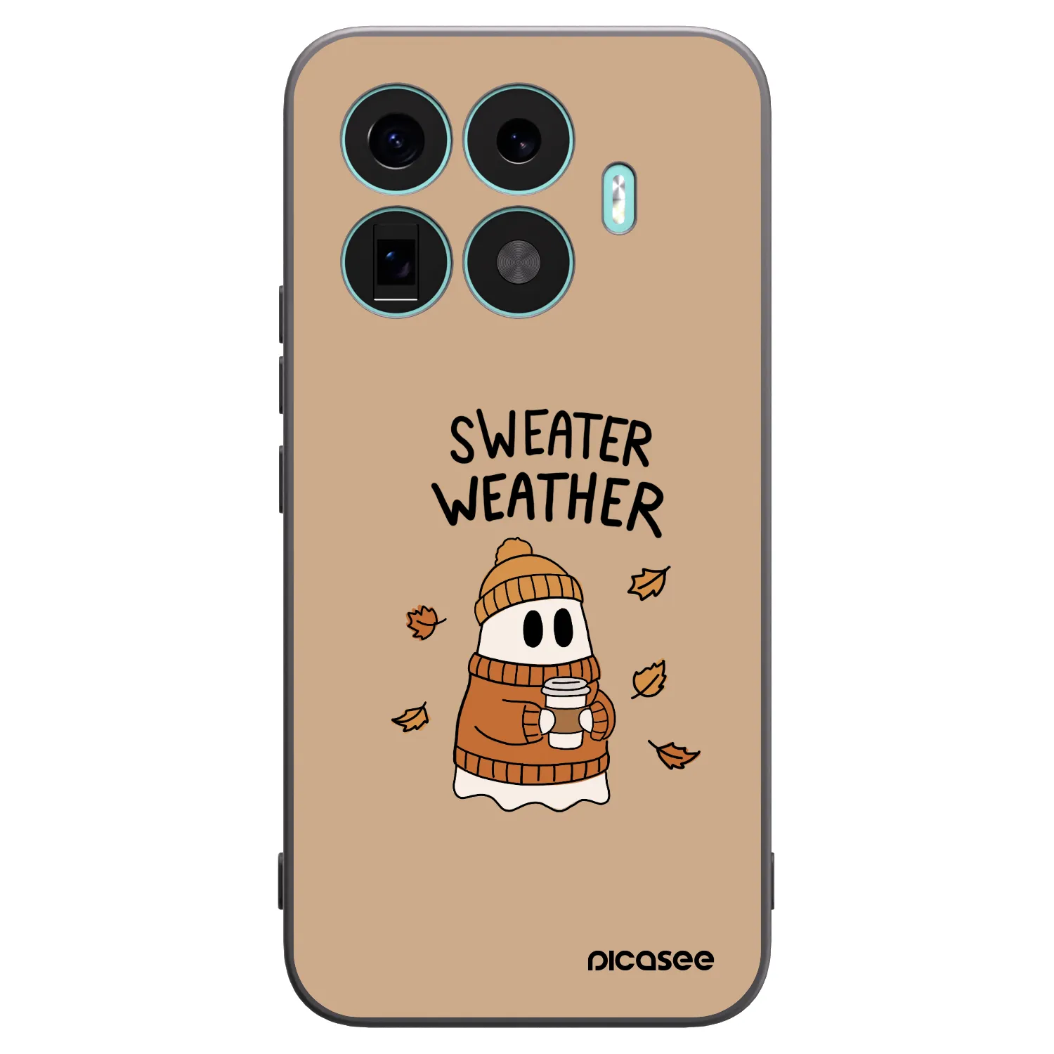 Picasee silikonový černý obal pro Xiaomi 17T Pro - Sweater ghost