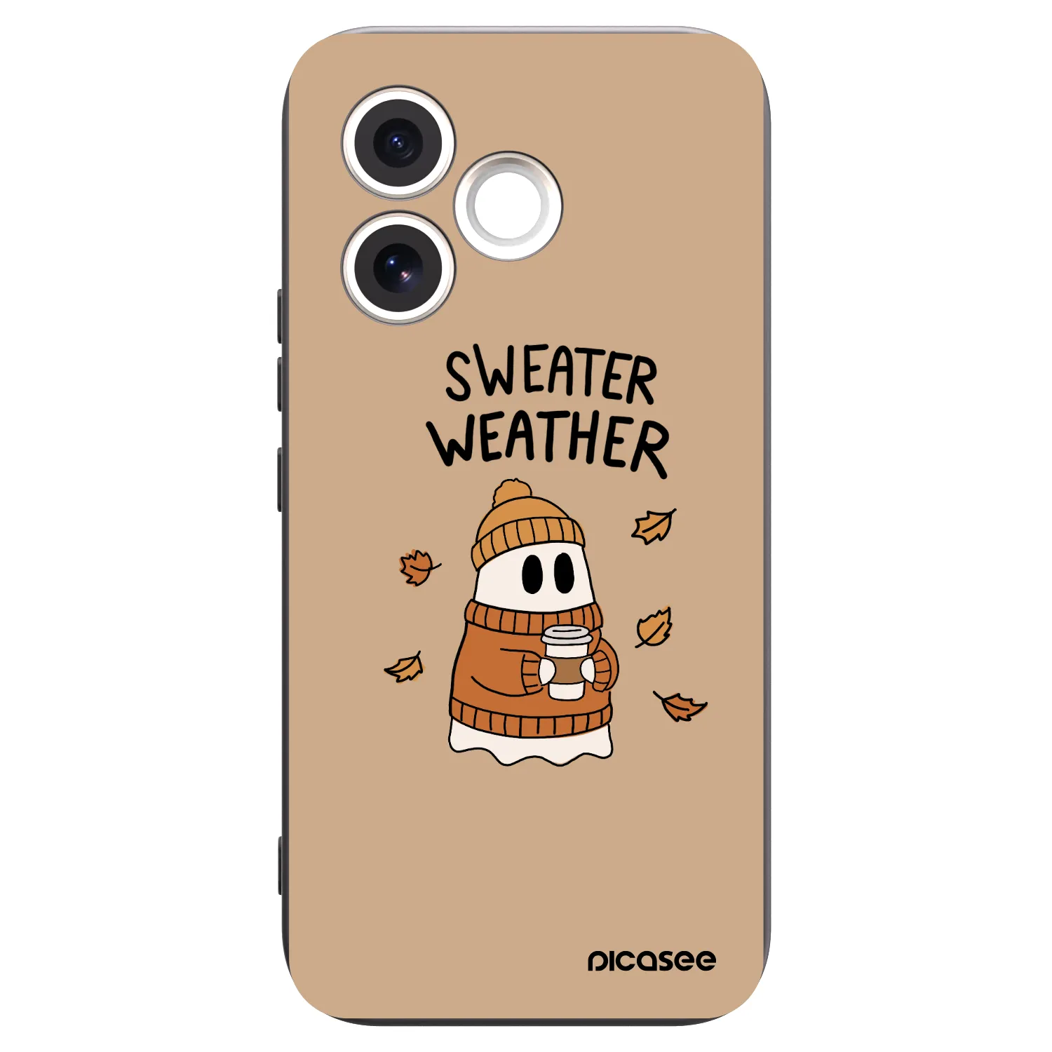 Picasee silikonový černý obal pro Honor 600 Lite - Sweater ghost
