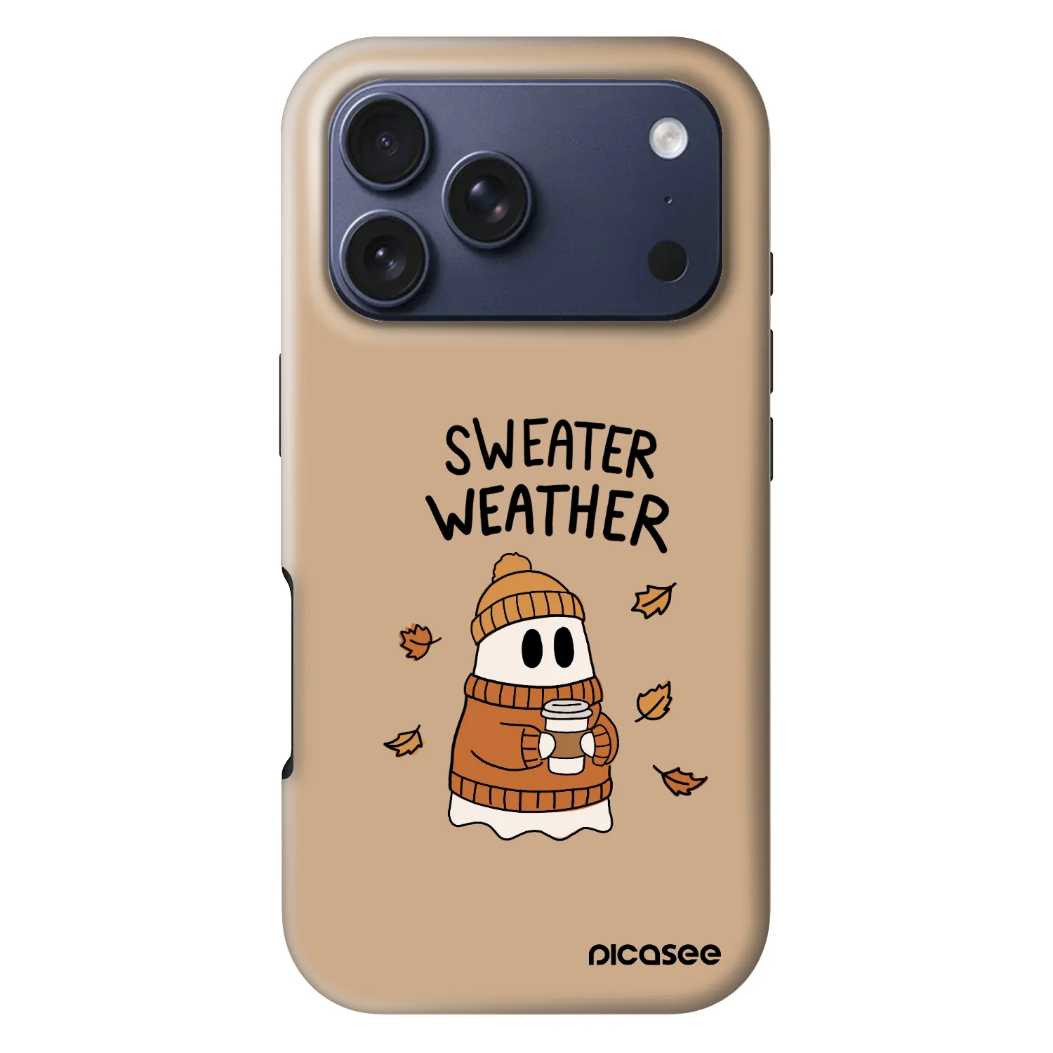 Picasee Fashion Case MagSafe Apple iPhone 18 Pro - Sweater ghost