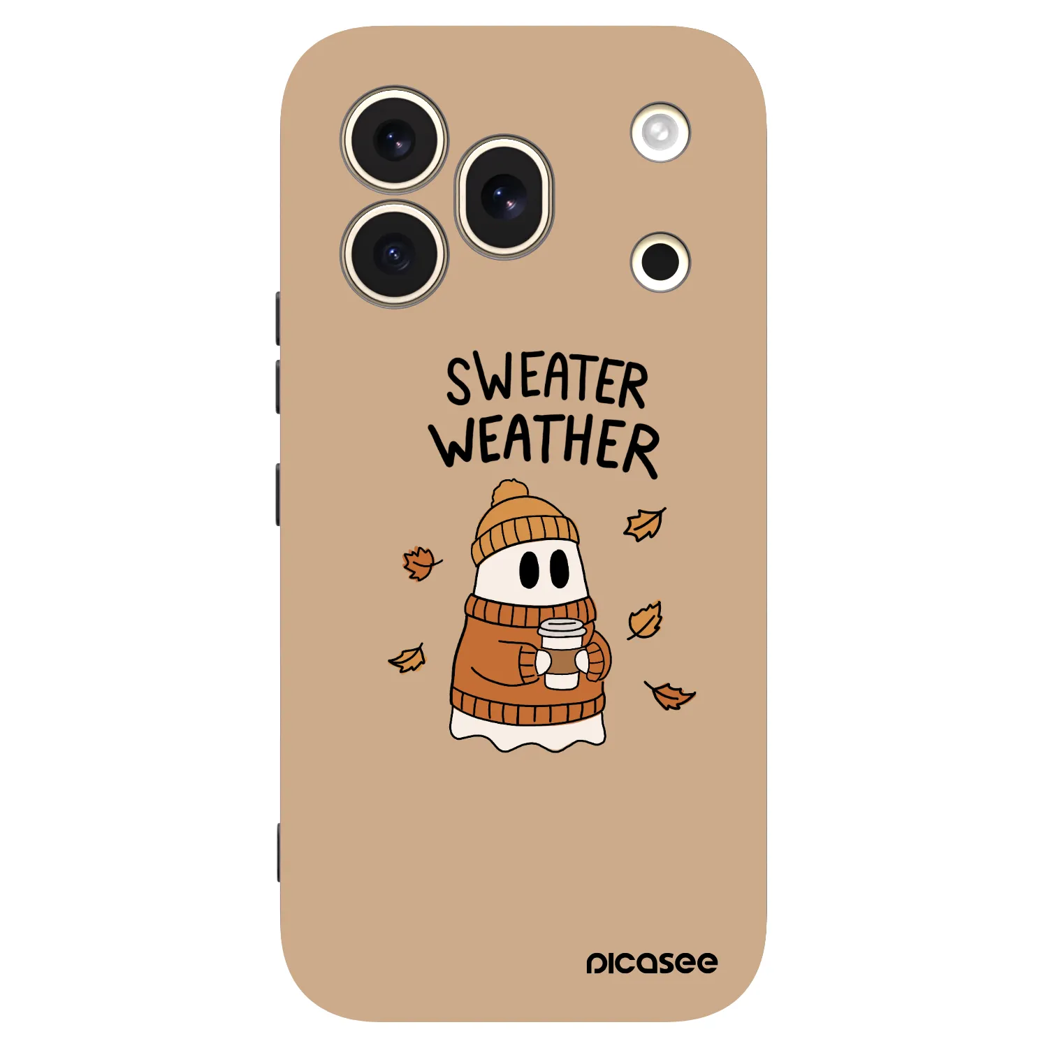 Picasee silikonový černý obal pro Honor 600 Pro - Sweater ghost