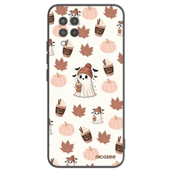 Picasee silikonový černý obal pro Samsung Galaxy A42 A426B - Pumpkin spice