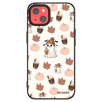 Picasee silikonový černý obal pro Apple iPhone 13 - Pumpkin spice