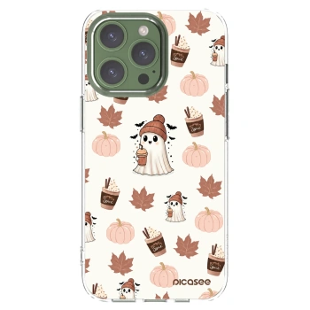 Picasee silikonový průhledný obal pro Apple iPhone 13 Pro - Pumpkin spice