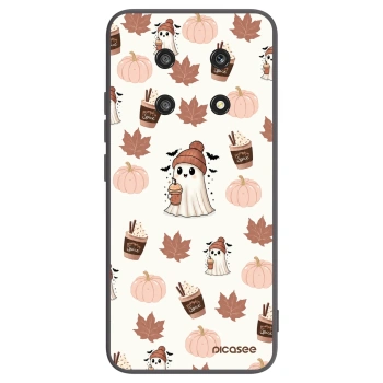 Picasee silikonový černý obal pro Honor Magic4 Lite 5G - Pumpkin spice