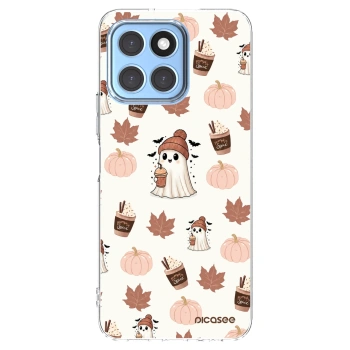 Picasee silikonový průhledný obal pro Honor X6 - Pumpkin spice