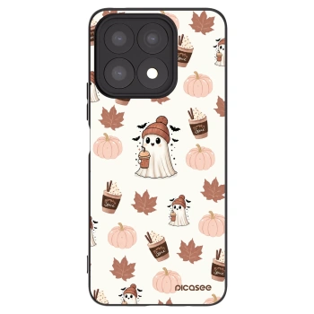 Picasee silikonový černý obal pro Honor X8a - Pumpkin spice