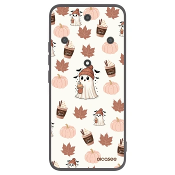 Picasee silikonový černý obal pro Honor Magic5 Lite 5G - Pumpkin spice