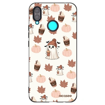 Picasee silikonový černý obal pro Huawei Nova 3 - Pumpkin spice