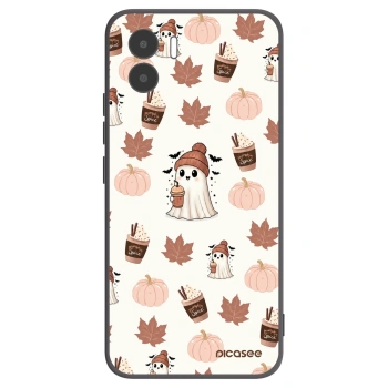 Picasee silikonový černý obal pro Xiaomi Redmi A2 - Pumpkin spice