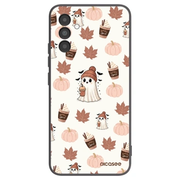 Picasee silikonový černý obal pro Samsung Galaxy A04s A047F - Pumpkin spice