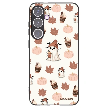 Picasee silikonový černý obal pro Samsung Galaxy S24+ S926B 5G - Pumpkin spice