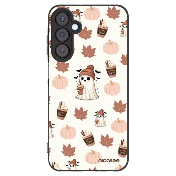 Picasee silikonový černý obal pro Samsung Galaxy A25 A256B 5G - Pumpkin spice