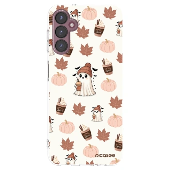 Picasee silikonový průhledný obal pro Samsung Galaxy A05s A057G - Pumpkin spice