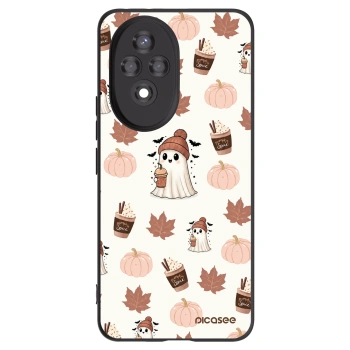 Picasee silikonový černý obal pro Honor 200 Pro 5G - Pumpkin spice