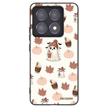 Picasee silikonový černý obal pro Xiaomi 14T Pro - Pumpkin spice