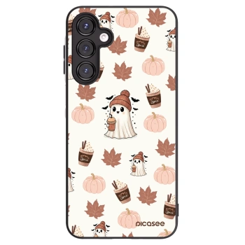 Picasee silikonový černý obal pro Samsung Galaxy A16 5G - Pumpkin spice