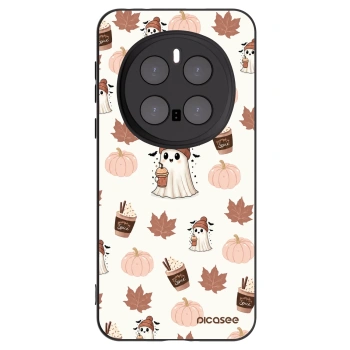 Picasee silikonový černý obal pro Honor Magic7 Pro 5G - Pumpkin spice