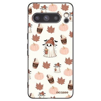Picasee silikonový černý obal pro Google Pixel 8 Pro - Pumpkin spice