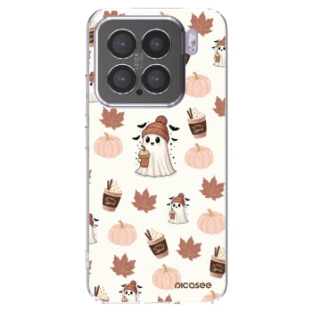 Picasee silikonový průhledný obal pro Xiaomi 15 - Pumpkin spice