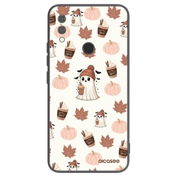 Picasee silikonový černý obal pro Xiaomi Redmi Note 7 - Pumpkin spice