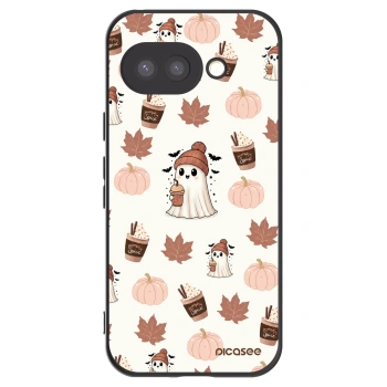 Picasee silikonový černý obal pro Google Pixel 9a - Pumpkin spice