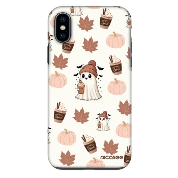 Obal pro Apple iPhone X/XS - Pumpkin spice