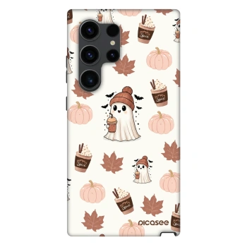 Picasee Fashion Case PowerShare pro Samsung Galaxy S24 Ultra S928B 5G - Pumpkin spice