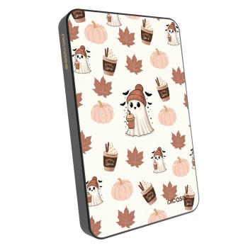 Powerbanka s MagSafe 5 000 mAh Šedá - Pumpkin spice