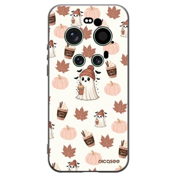 Picasee silikonový černý obal pro Xiaomi 17 Ultra - Pumpkin spice