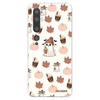 Picasee silikonový průhledný obal pro Xiaomi Mi Note 10 (Pro) - Pumpkin spice