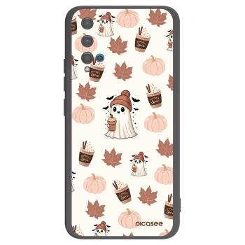 Picasee silikonový černý obal pro Huawei Nova 5T - Pumpkin spice