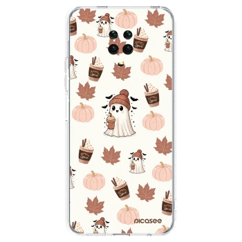 Picasee silikonový průhledný obal pro Xiaomi Redmi Note 9S - Pumpkin spice