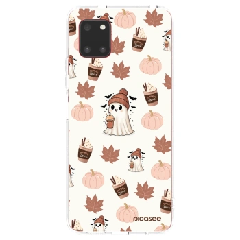 Picasee silikonový průhledný obal pro Samsung Galaxy Note 10 Lite N770F - Pumpkin spice