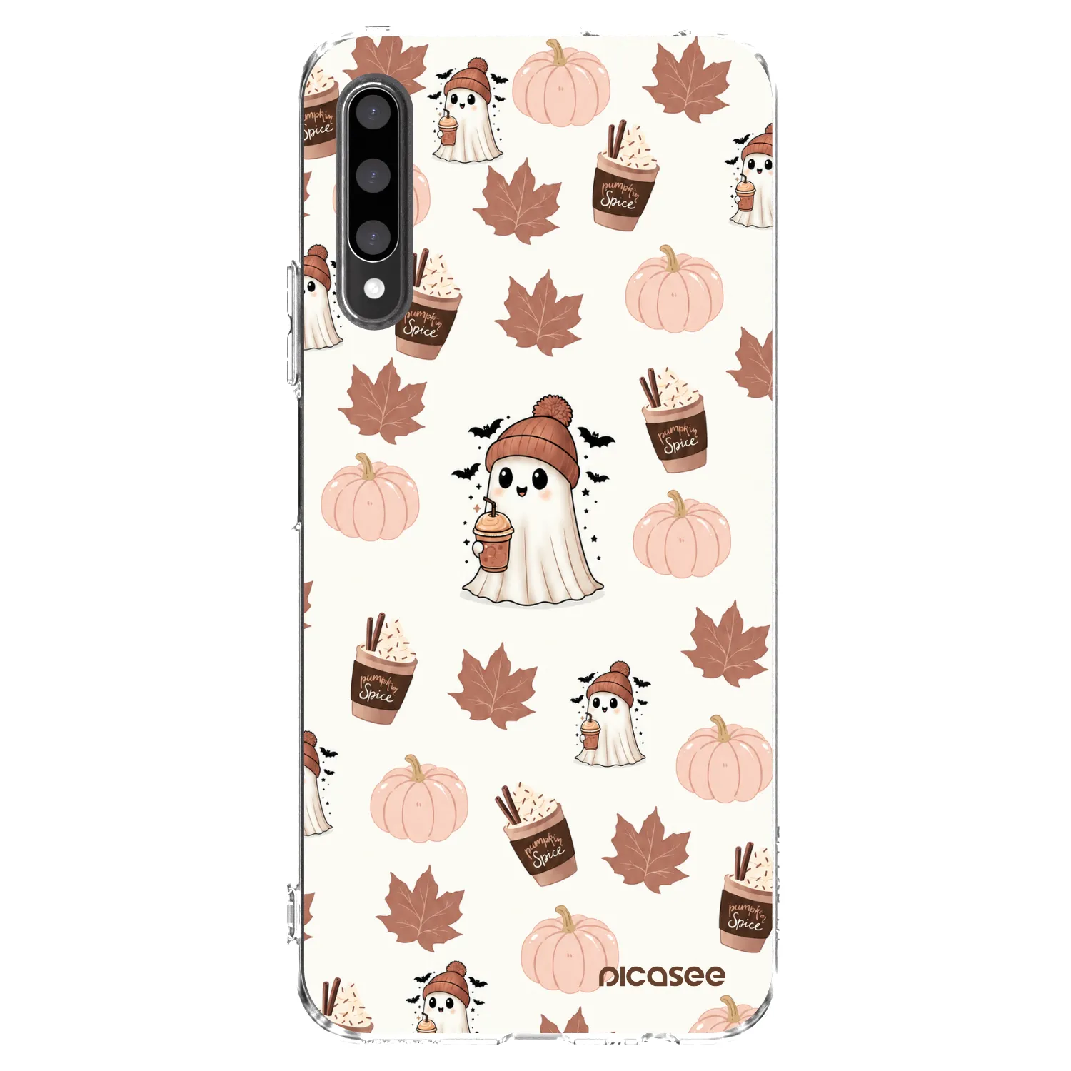 Picasee silikonový průhledný obal pro Honor 9X Pro - Pumpkin spice