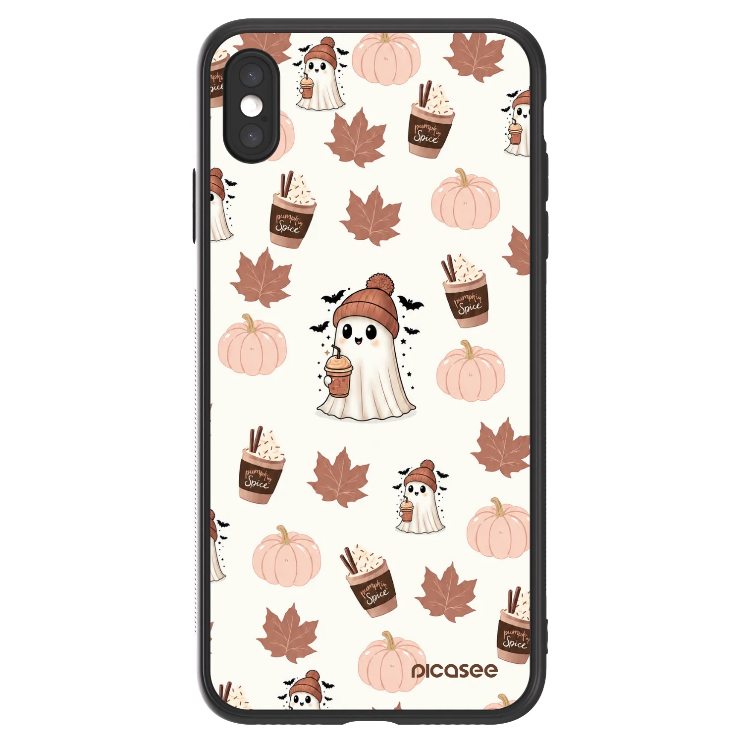 Picasee ULTIMATE CASE pro Apple iPhone XS Max - Pumpkin spice