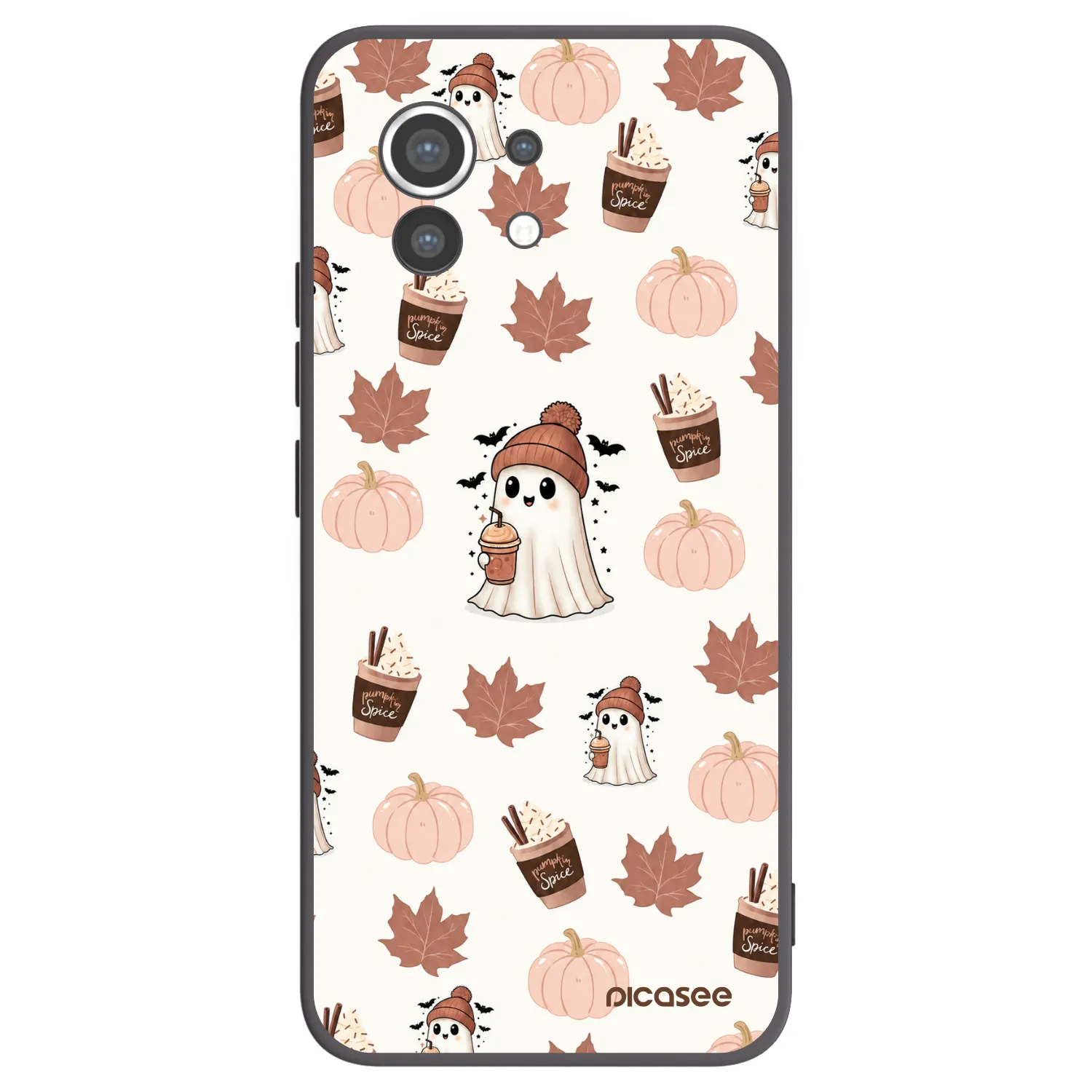 Picasee silikonový černý obal pro Xiaomi Mi 11 - Pumpkin spice