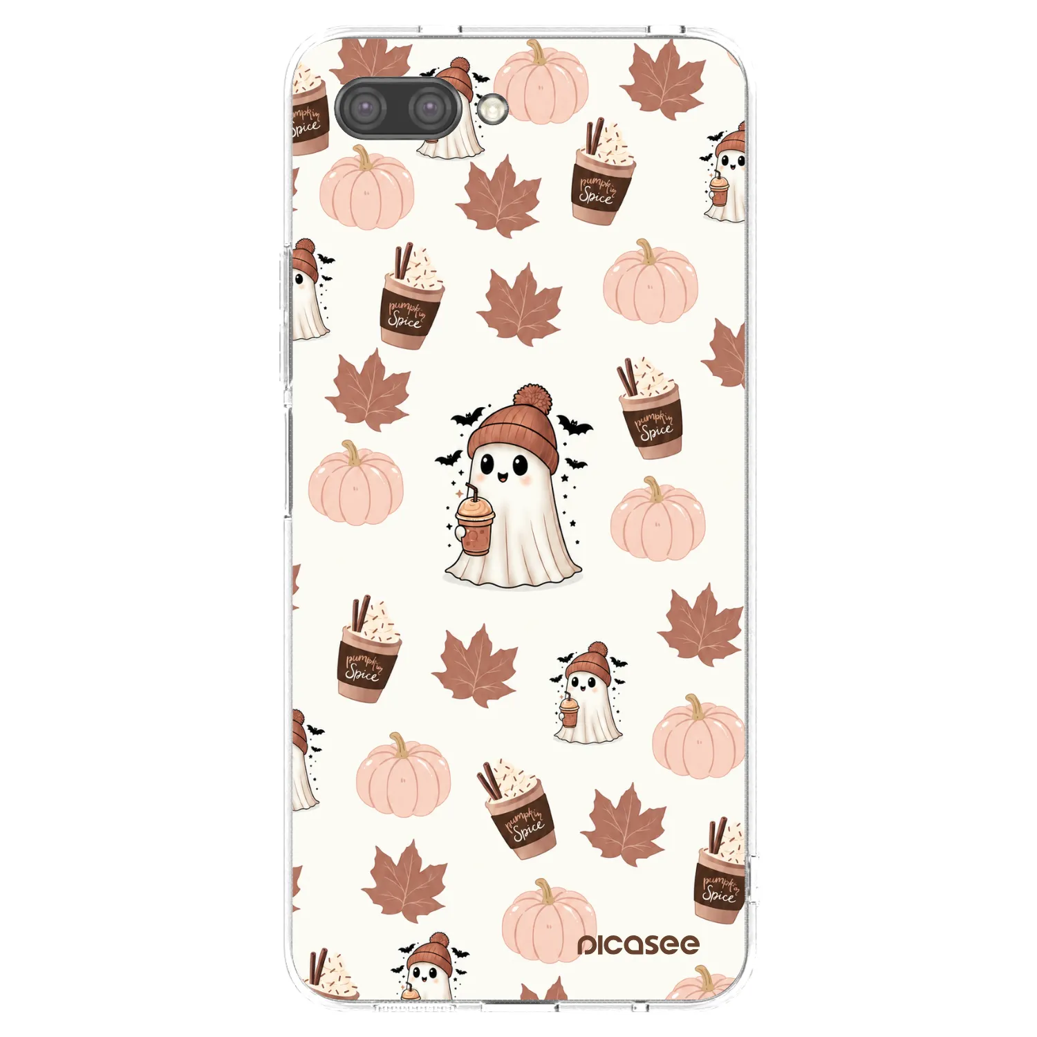 Picasee silikonový průhledný obal pro Honor 10 - Pumpkin spice