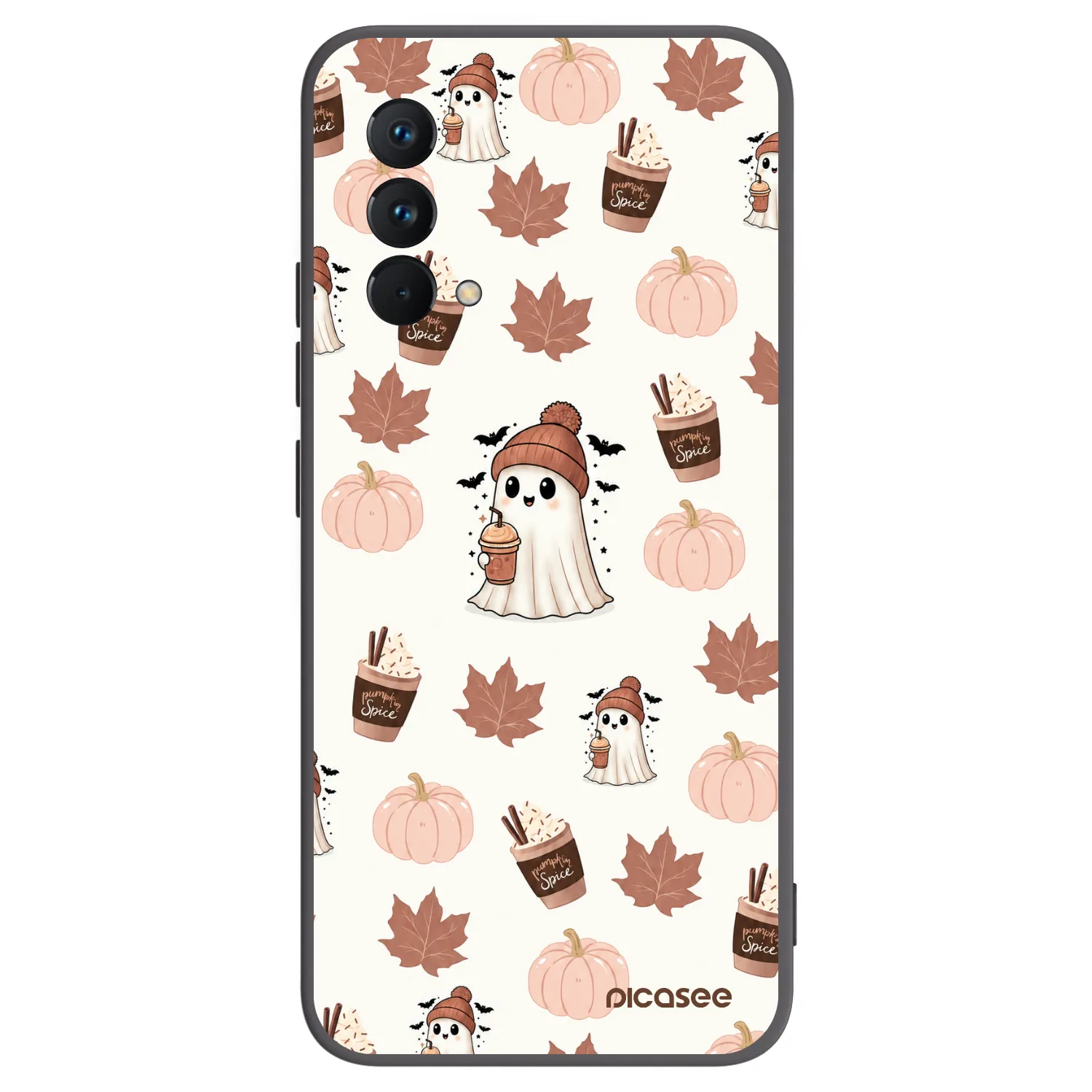 Picasee silikonový černý obal pro Realme GT Master Edition 5G - Pumpkin spice
