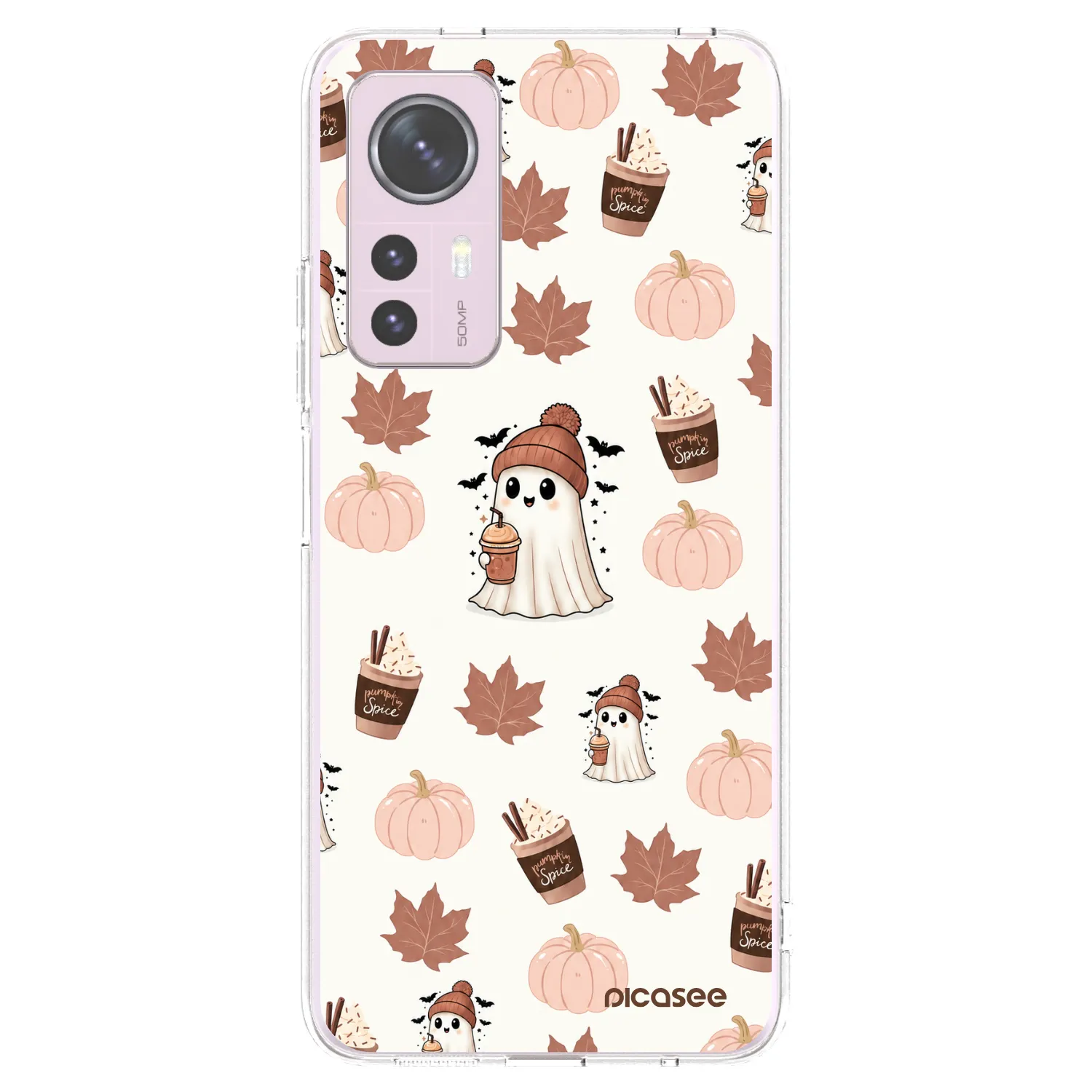 Picasee silikonový průhledný obal pro Xiaomi 12 - Pumpkin spice