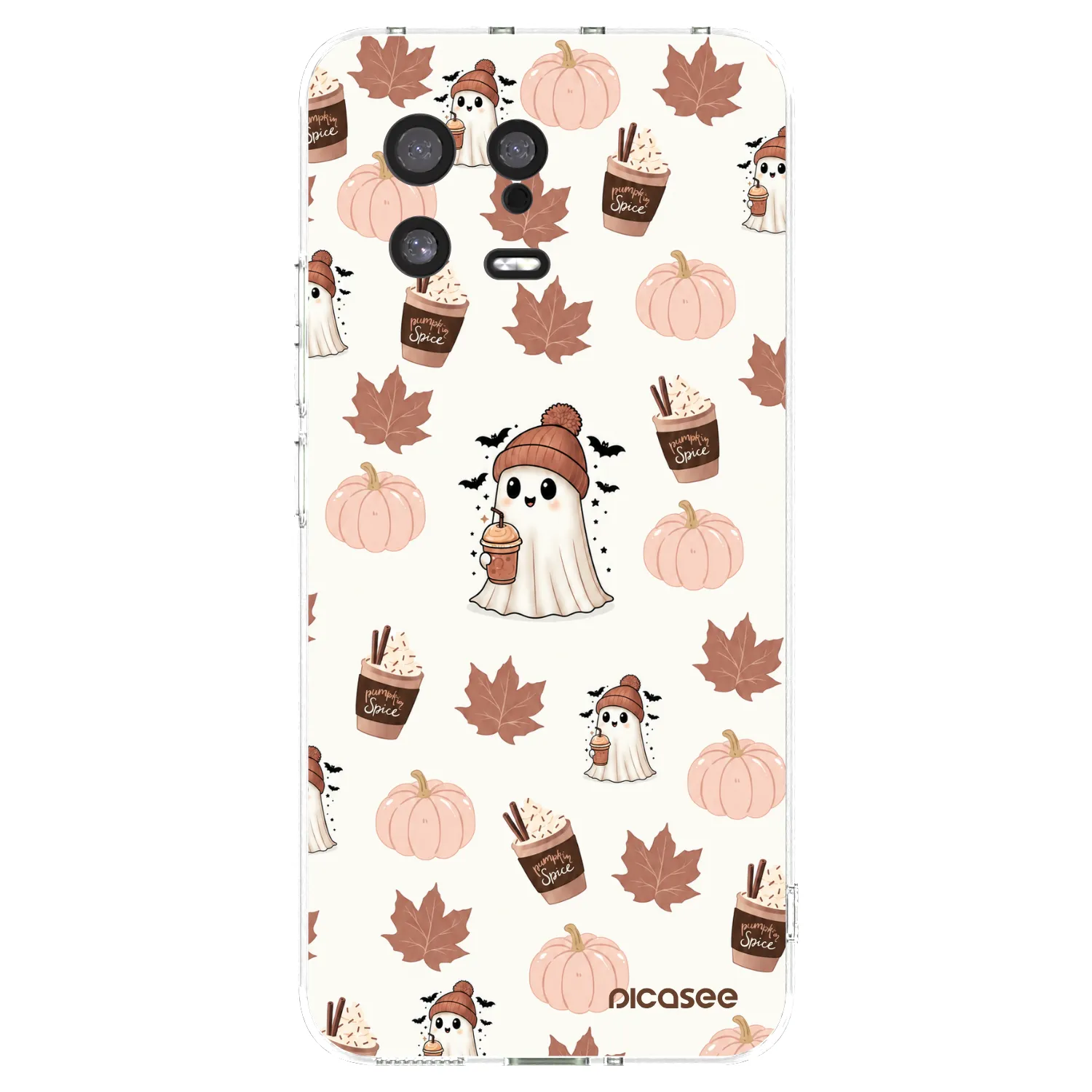 Picasee silikonový průhledný obal pro Xiaomi 13 - Pumpkin spice