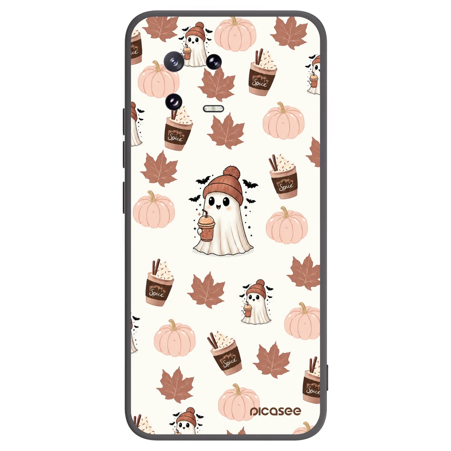 Picasee silikonový černý obal pro Xiaomi 13 Pro - Pumpkin spice